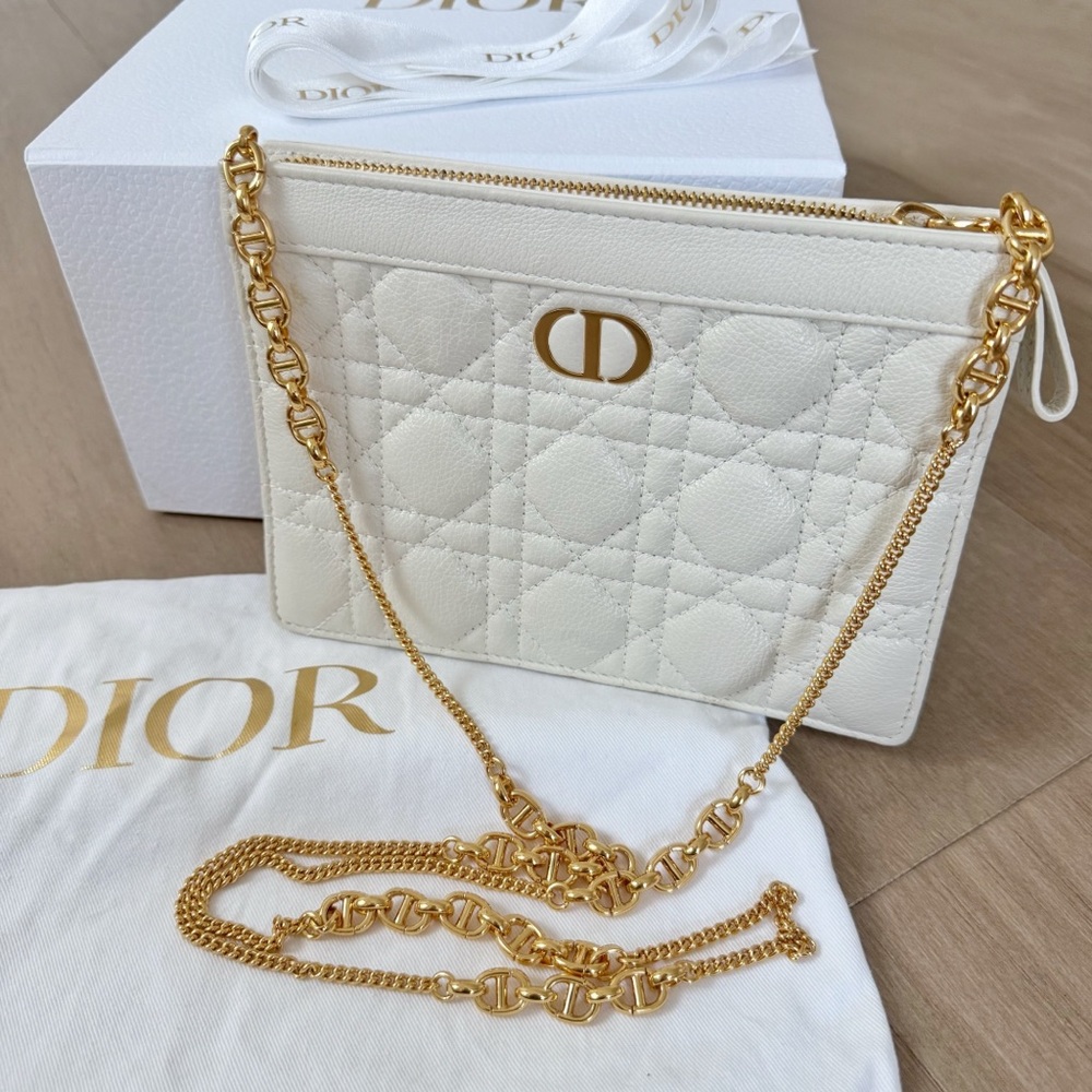 Dior Caro Every Dior Pouch With Chain